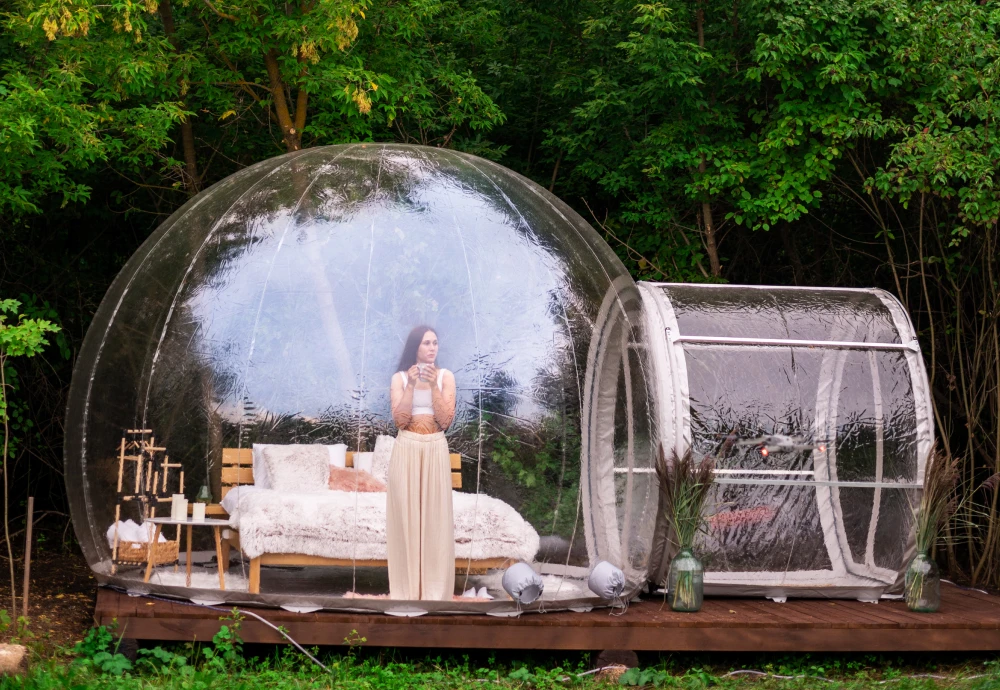 giant clear bubble tent