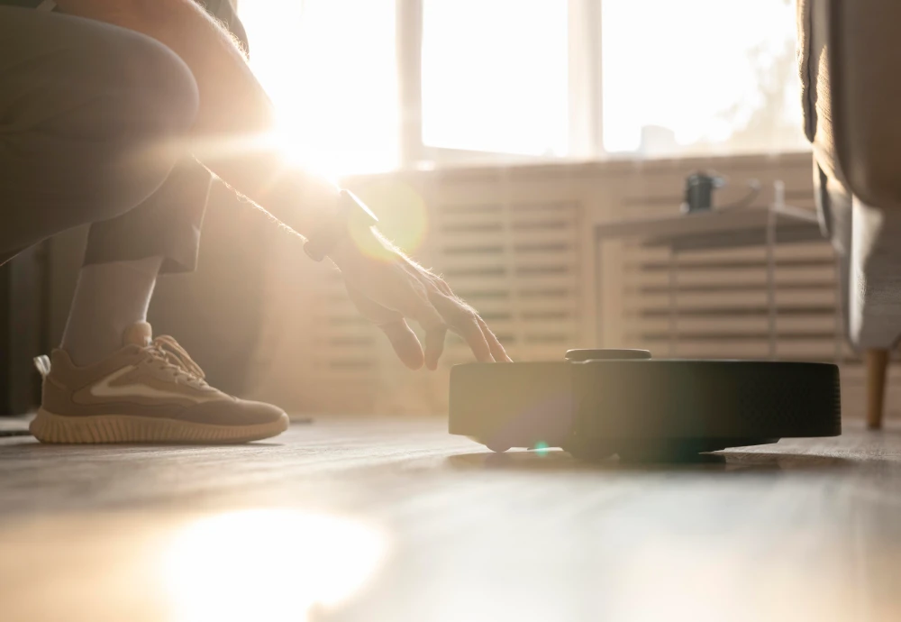 robot vacuum cleaner that empties itself